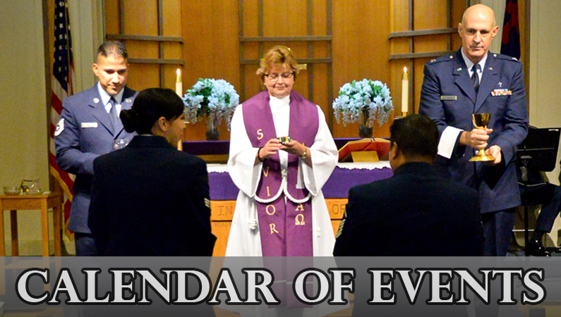 Chaplain Corps Calendar of Events